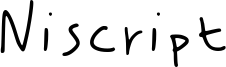 Niscript Font