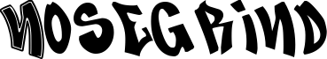 Nosegrind Font
