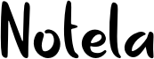 Notela Font