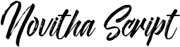 Novitha Script Font