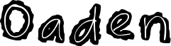 Oaden Font