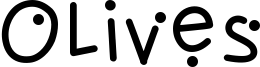 Olives Font