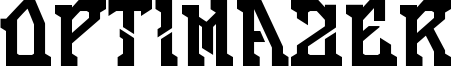 Optimazer Font