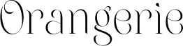 Orangerie Font