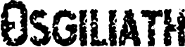 Osgiliath Font