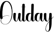 Outday Font