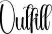 Outfill Font