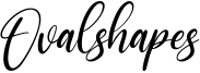 Ovalshapes Font