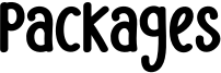 Packages Font