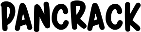 Pancrack Font