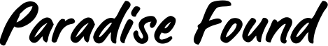 Paradise Found Font