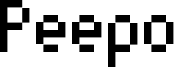 Peepo Font