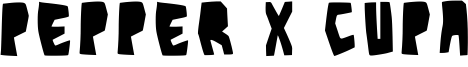 Pepper X Cupa Font