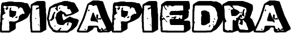 Picapiedra Font