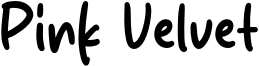 Pink Velvet Font