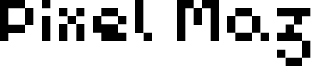 Pixel Maz Font