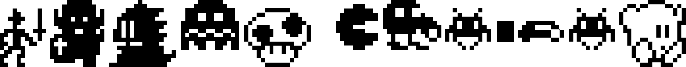 Pixel Charas Font