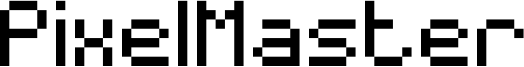 PixelMaster Font