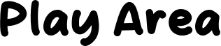 Play Area Font