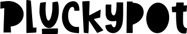 Pluckypot Font