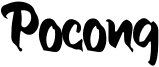 Pocong Font
