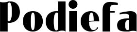 Podiefa Font
