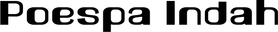 Poespa Indah Font