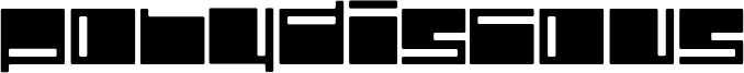 Polydiscous Font