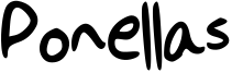 Ponellas Font