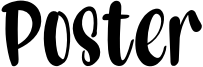 Poster Font