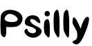 Psilly Font