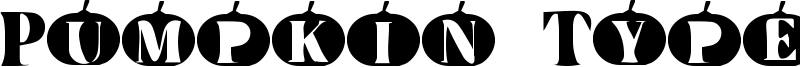 Pumpkin Type Halloween Font