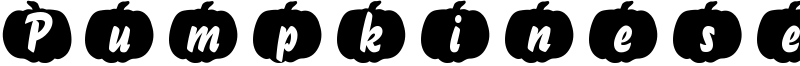 Pumpkinese Font