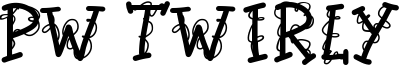 PW Twirly Font