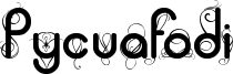 Pycuafodi Font