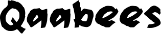 Qaabees Font