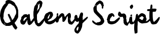 Qalemy Script Font
