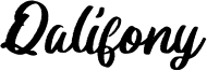 Qalifony Font