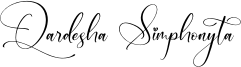 Qardesha Simphonyta Font