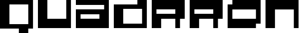 Quadrron Font