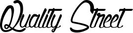 Quality Street Font