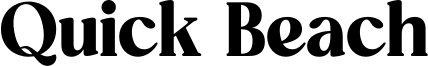 Quick Beach Font