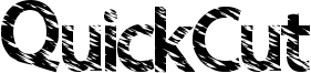 QuickCut Font