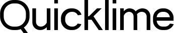 Quicklime Font