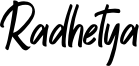 Radhetya Font