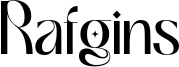 Rafgins Font