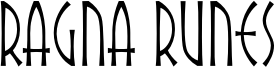 Ragna Runes Font