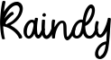 Raindy Font