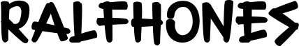 Ralfhones Font