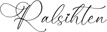 Ralsihten Font